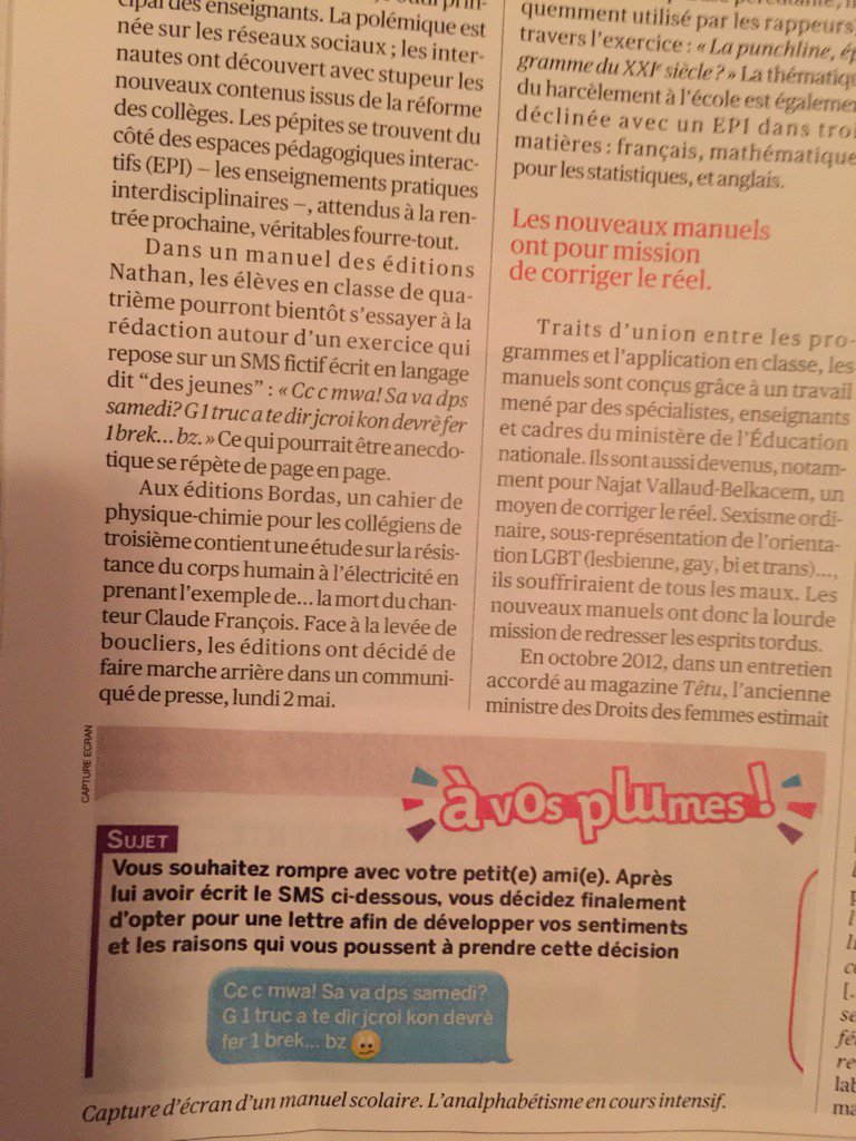 SdeMenthon's tweet photo. Comment fait on pour  lutter contre cette insondable bêtise sous couvert de modernité ? @FerryLuc https://t.co/GKebY3KOWV