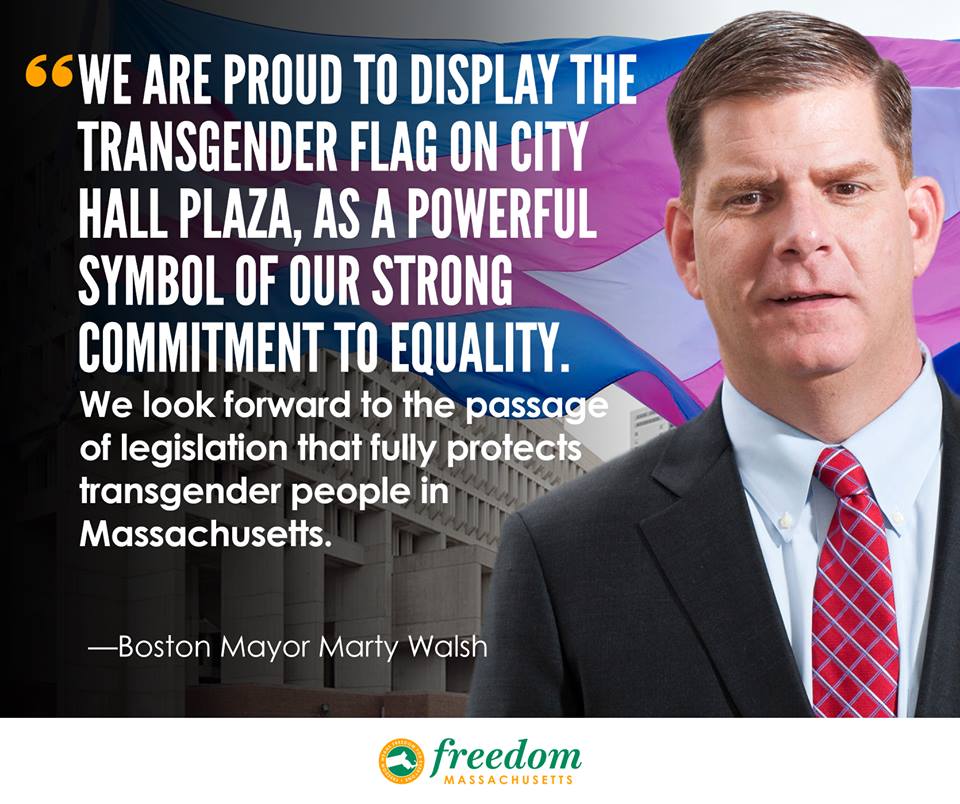 marty_walsh's tweet image. .@MA_Senate passage of #TransBillMA brings us one step closer to equal protection from discrimination. Thank you!