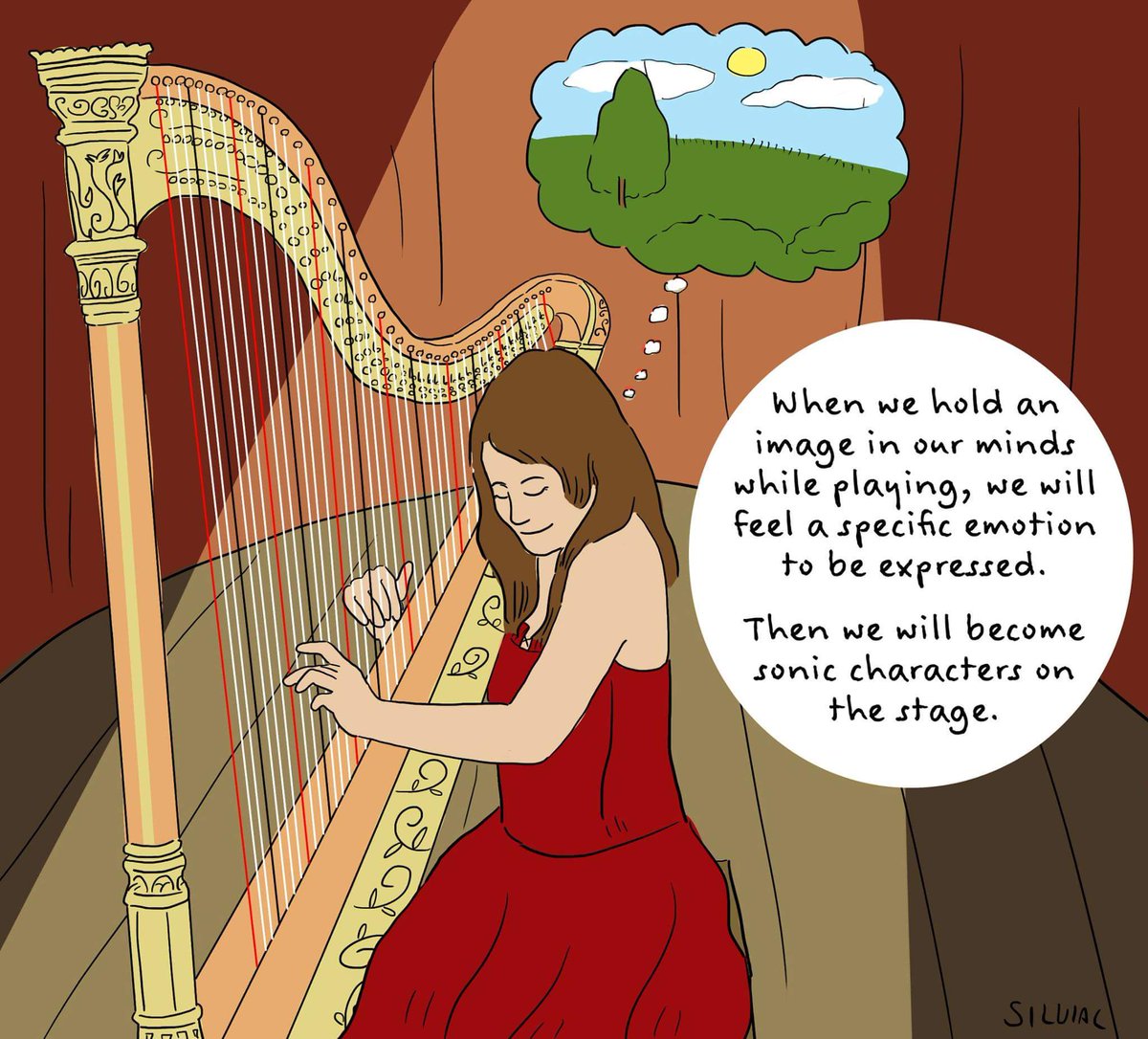 PaulinaDerbez's tweet photo. An #inspirational quote from my book 'The Conscious Musician'! (art by @silviargh)

Buy now: https://t.co/R6NjGcb6ni https://t.co/V8XwZDBN36