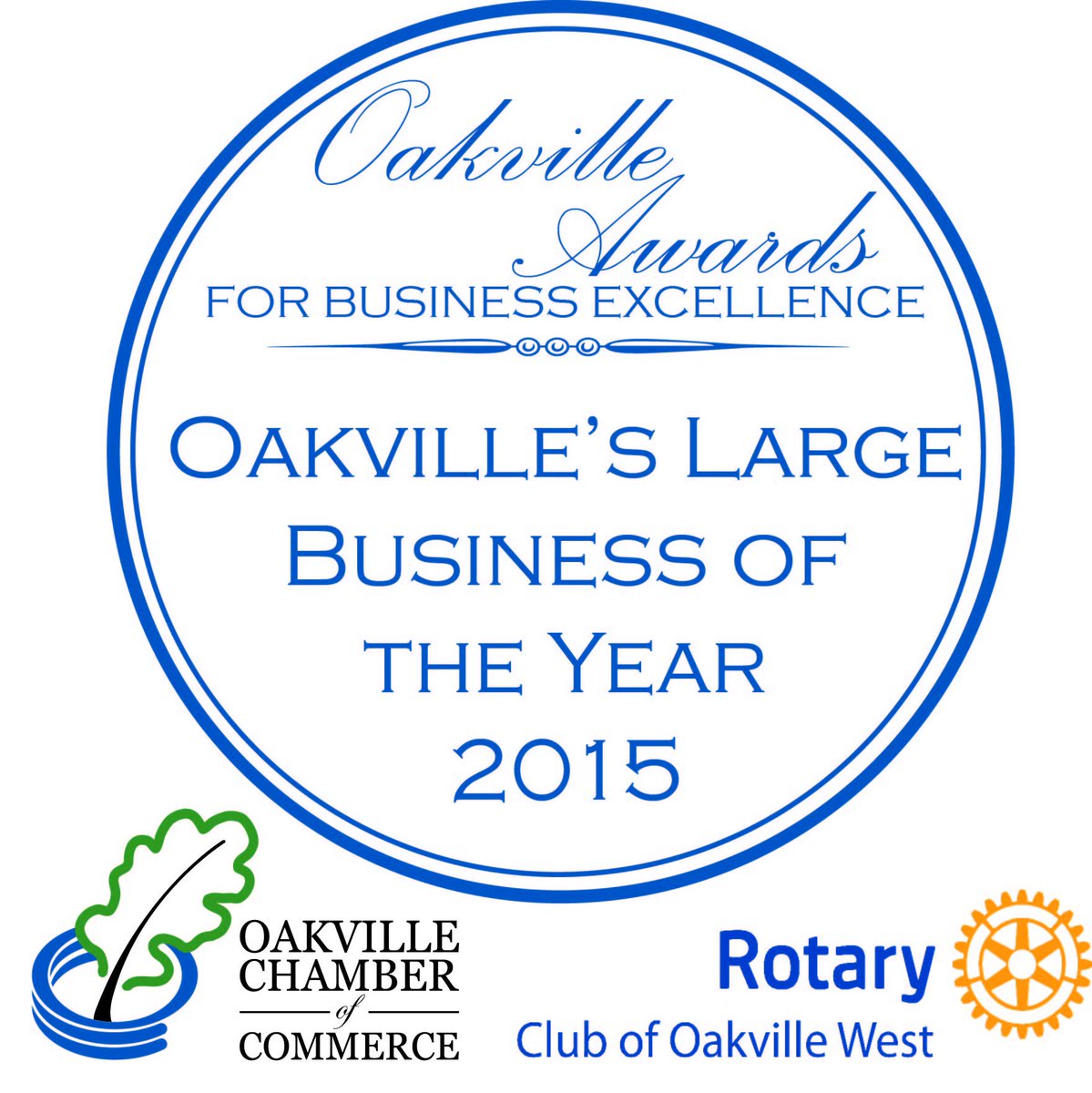 GEOTAB's tweet photo. Geotab proud to be named Oakville's Large Business of the Year 2015. Thank you @OakvilleChamber. #OABE2016 https://t.co/pngrqDvF4C