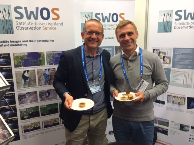 Happy Birthday, Christian from #MarcPaganini and the <a href="/SWOS_H2020/">SWOS</a> team! Enjoy the birthday cake at #LivingPlanet16