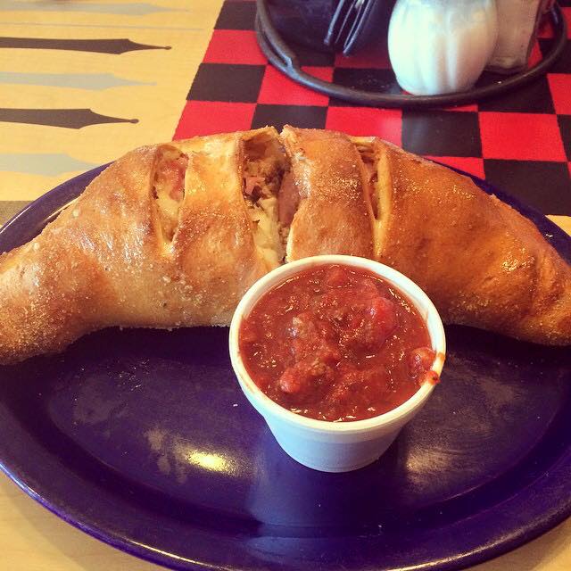 Folded pizza...Have it Joseph's way or YOUR way! #calzone #jaxeats