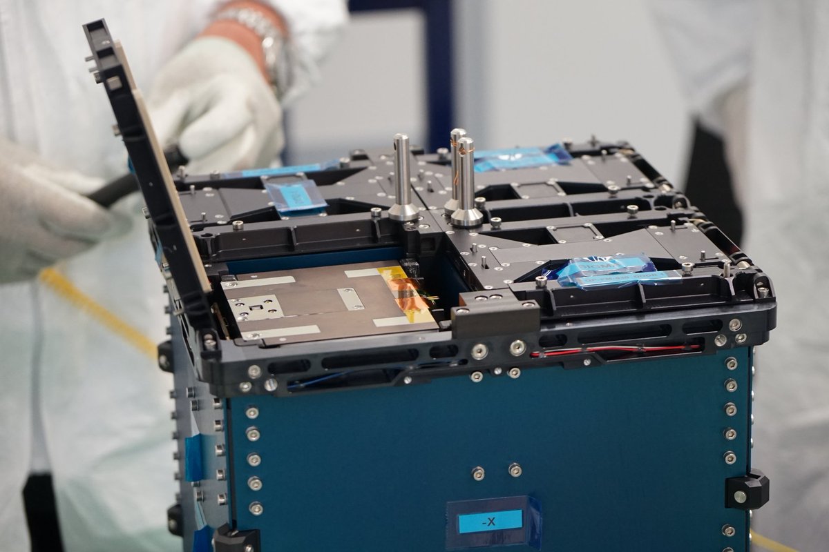 Aalto-1 is successfully integrated into the Quadpack -  next contact happens in orbit!