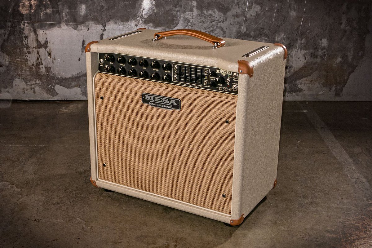 MesaBoogie's tweet photo. Express 5:25+ 1x12 combo in Cream Bronco with Tan Grille, Tan Leather Corners and Handle! https://t.co/z3q7HWx0CT