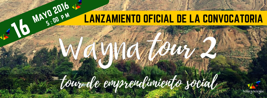 WaynaTour's tweet photo. #WiñayWayna mucha emoción te contamos que estamos a pocos días de abrir las inscripciones al #WaynaTour2 #SoyWayna https://t.co/Qiw7M6kKwO