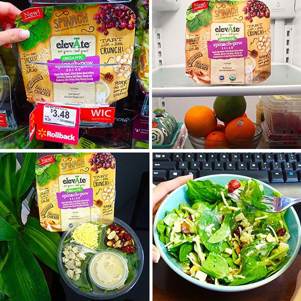 Thanks to @elevAte_foods eating a #superfood filled lunch is simple! goo.gl/6JWTgQ #elevatesuperfoods #Ad