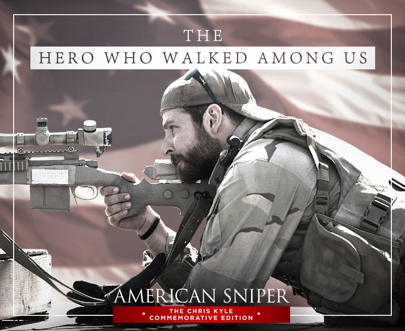"I'm willing to meet my creator and answer for every shot that I took." #AmericanSniper #CommemorativeEdition