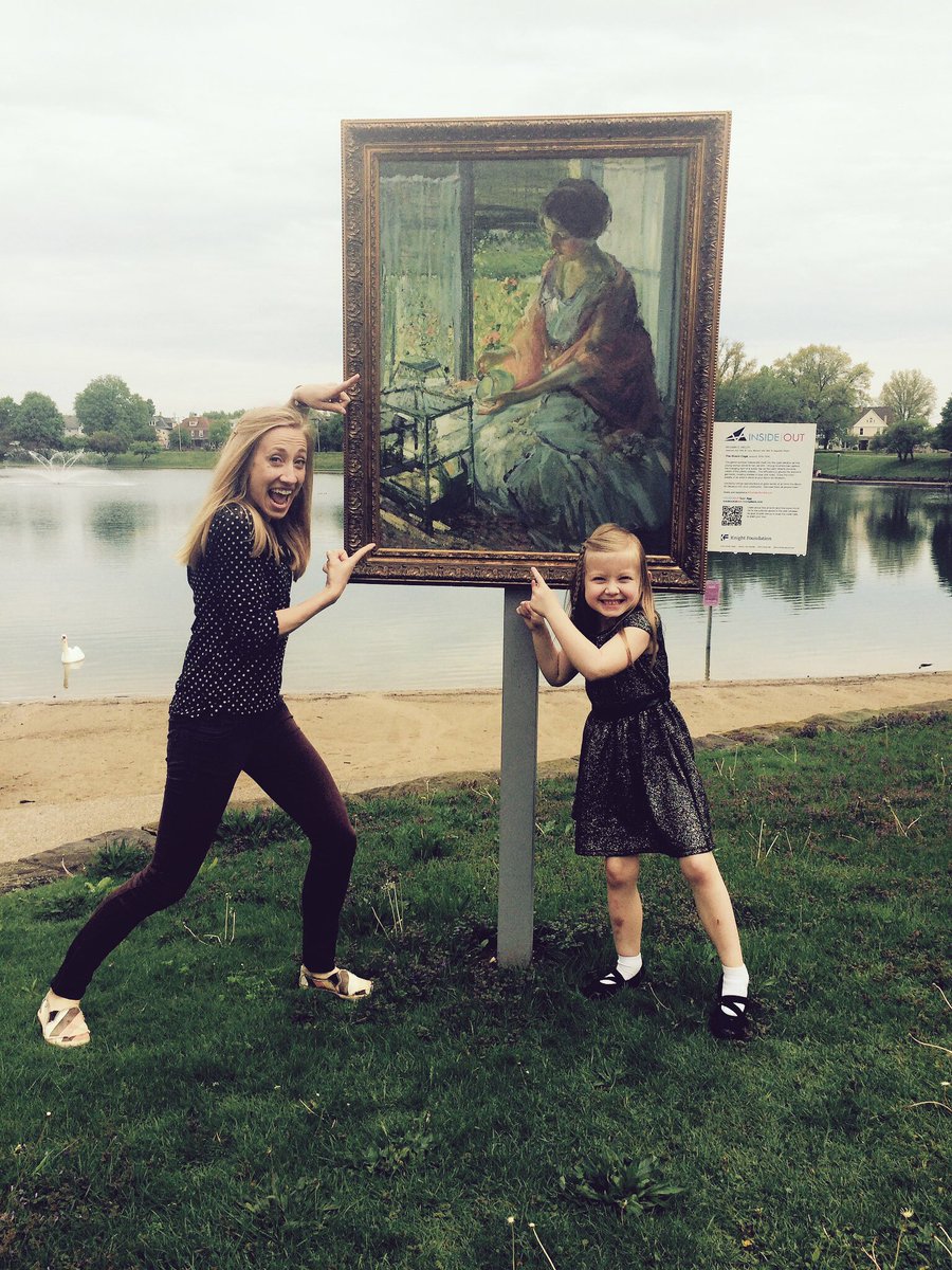 Julie_a_arnold's tweet photo. @AkronArtMuseum @kristinjswisher We found The Green Cage. #InsideOutAkron https://t.co/0JKdY4AO2e