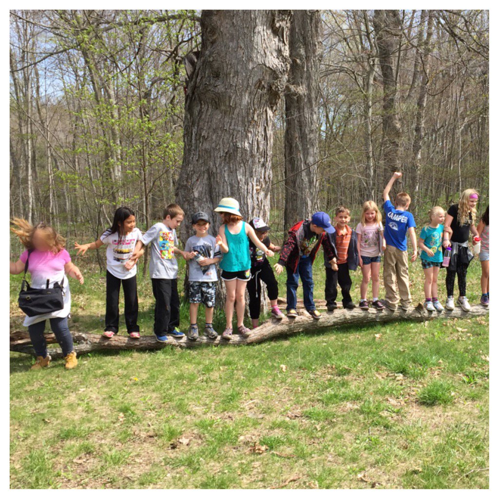 Enjoying or day exploring soil types and looking for animals at App's Mill. <a href="/KGS_Info/">King George School</a> #KGSLearn