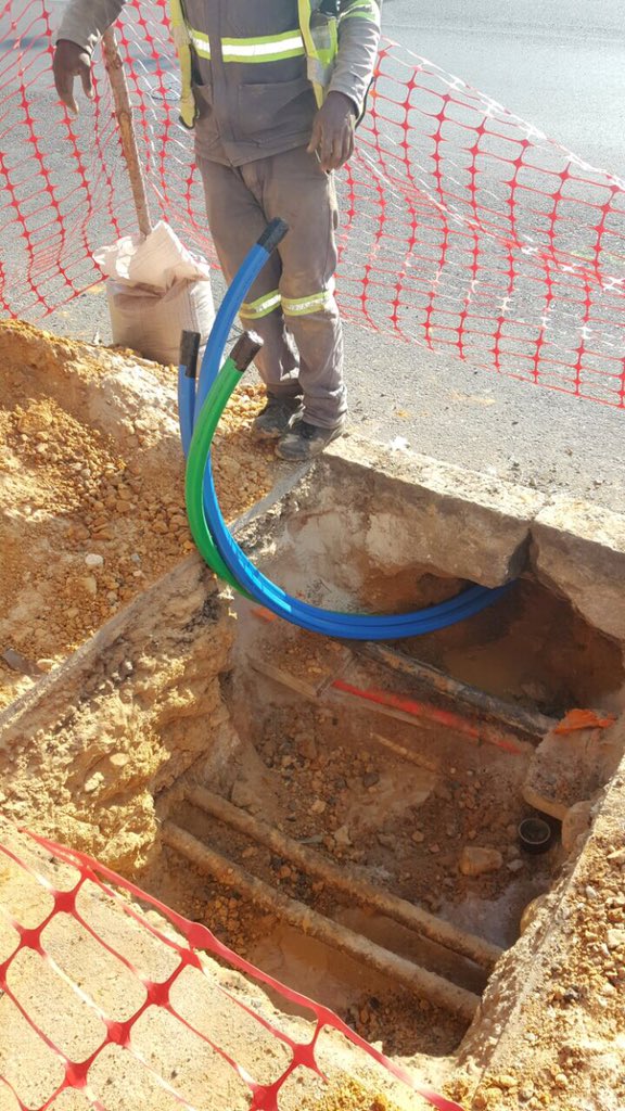 We made history 2day in TBK. The 1st team to successfully drill under Kloof nek road. Show your support to be next!