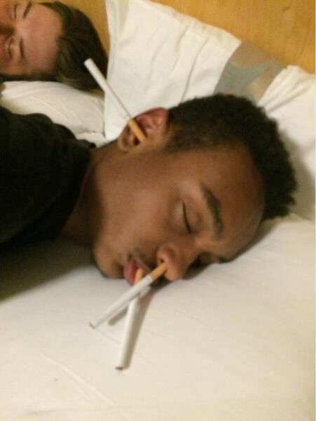 fideogame's tweet photo. Younger generations are getting more and more immature. They nearly injected this innocent black man with cancer. https://t.co/fH3tgnoEfc