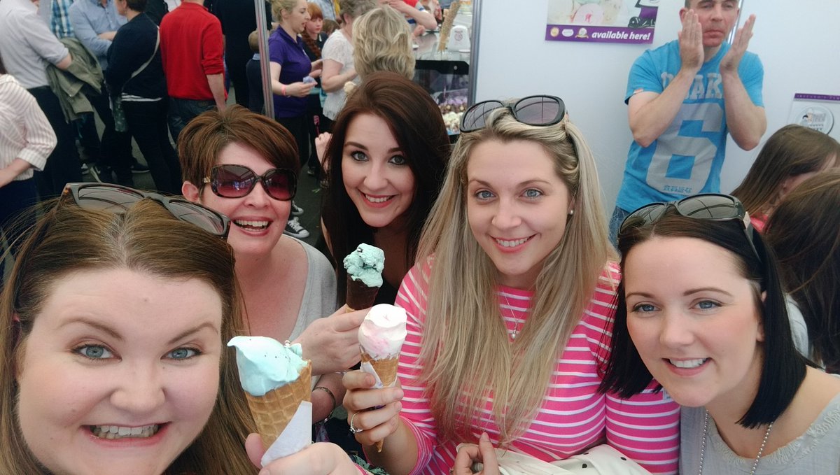 JenHigginsNI's tweet photo. Great team day out @balmoralshow finished off with a @Morelli_1911 #MusgraveNI @SuperValuNI #CentraNI #MaceNI https://t.co/YKd5B42P48