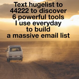 Making_Money_15's tweet photo. Text hugelist to 44222 to discover the only 6 list building tools you need. #socialmediamarketing https://t.co/skA7mvj4MS