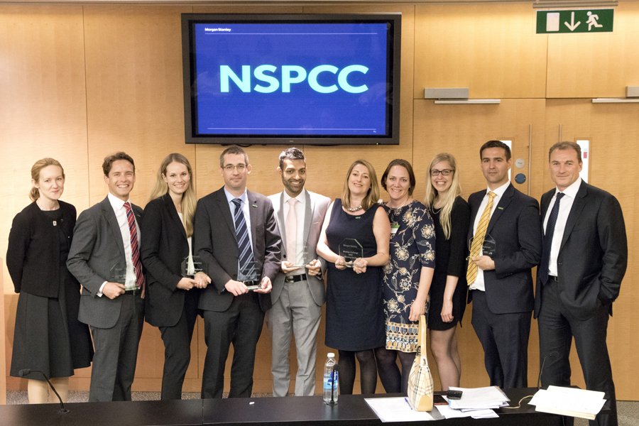 MorganStanley's tweet image. Congratulations to the @NSPCC team - winners of the 2016 @MorganStanley #UK #StrategyChallenge