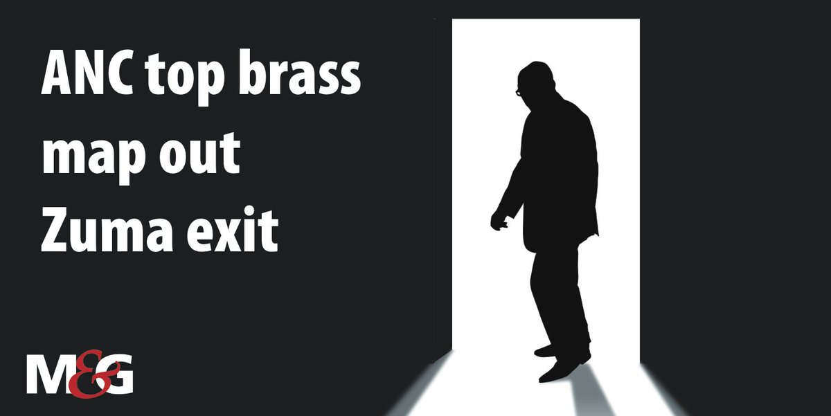 The ANC top brass are planning Zuma's exit – get the M&amp;G in stores tomorrow for more on JZ's future.