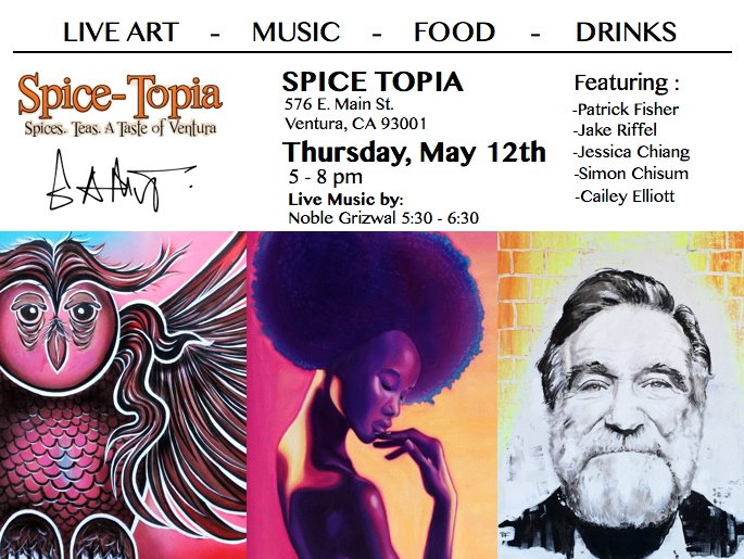 GamutLife's tweet photo. We can't wait to see all of you tonight for our art show w/ @spicetopia. #gamutlife #ventura #artshow https://t.co/y1GwL2alKC