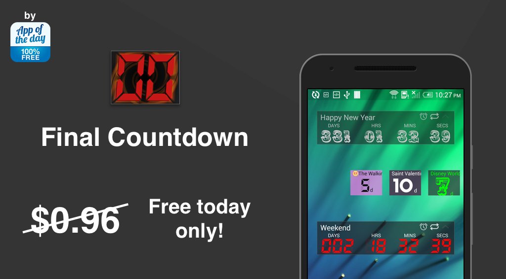 AppOfTheDay Android tweet media