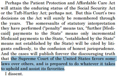 kerpen's tweet photo. Of course, we know the problem with trying to enforce the law when it comes to Obamacare. #SCOTUScare https://t.co/Xlied5tfgQ