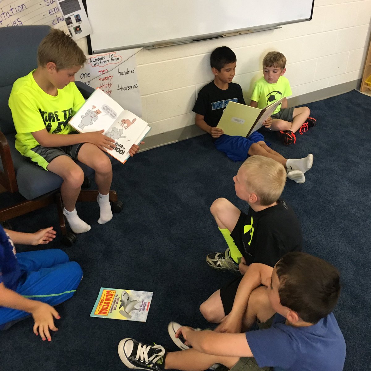 lmcaito's tweet photo. Reading with 3rd grade https://t.co/L3PP0uwEGP