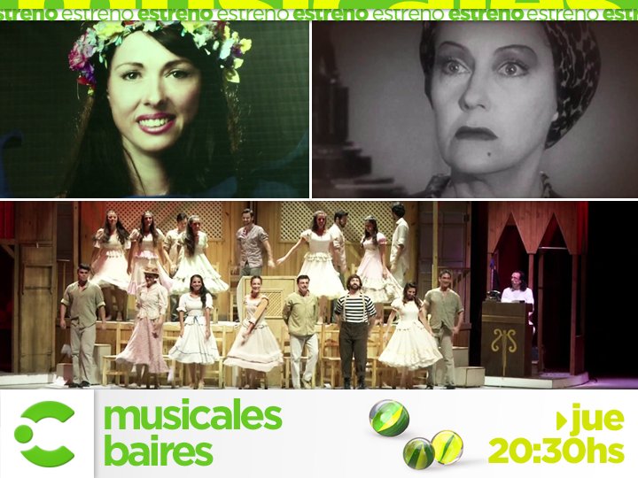 CanalCiudadBA's tweet photo. ¡Lo mejor del teatro musical! Hoy 20:30 @MusicalesBaires con "El diluvio que viene" + @gildalaobra + @sunsetblvd https://t.co/lLceHcSkza