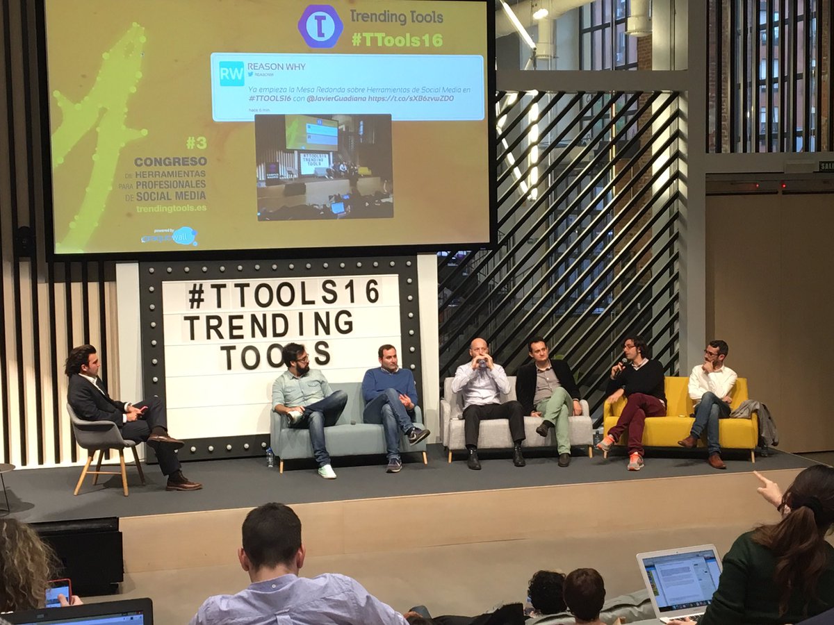 Mirim_Ortega's tweet photo. Terminando el día con mesa redonda de CEOs, tremendos cracks #Ttools16  #Madrid https://t.co/4mMiKDSCar