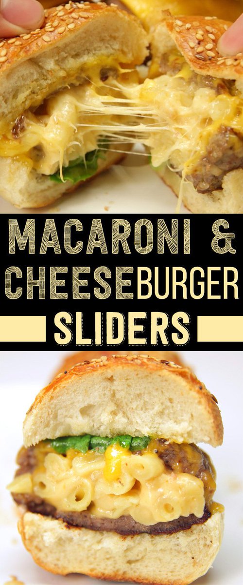 CTGrassfedBeef's tweet photo. Celebrate #HamburgerMonth with mac'n'cheeseburger sliders from @BuzzFeed: https://t.co/FOPIN3qatM! #RecipeOfTheWeek https://t.co/9OvZmjd7kx
