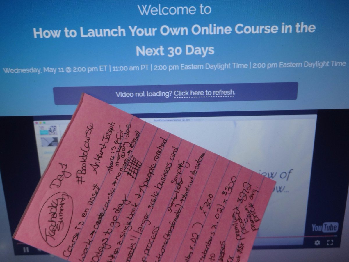 EclecticEvelyn's tweet image. Learning about @TeachableHQ  with the #booktocourse summit