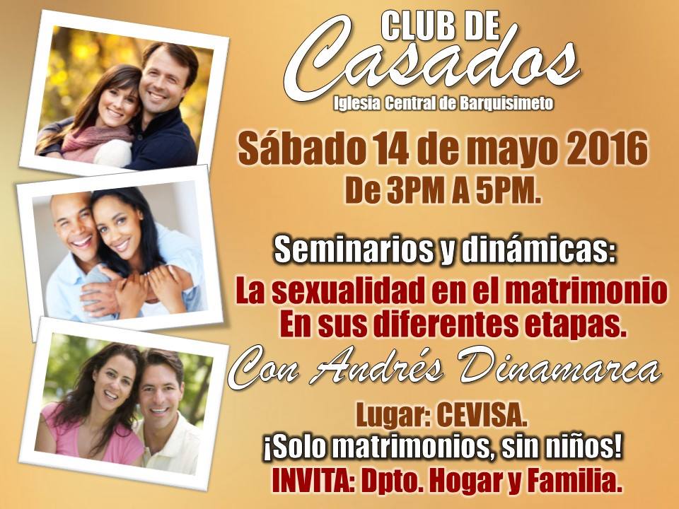 IgleCentralBqto's tweet photo. Invitación especial para todos los matrimonios de la Iglesia Central,sábado 14 de mayo 2016. ¡Les esperamos! https://t.co/rgO5iweRU2