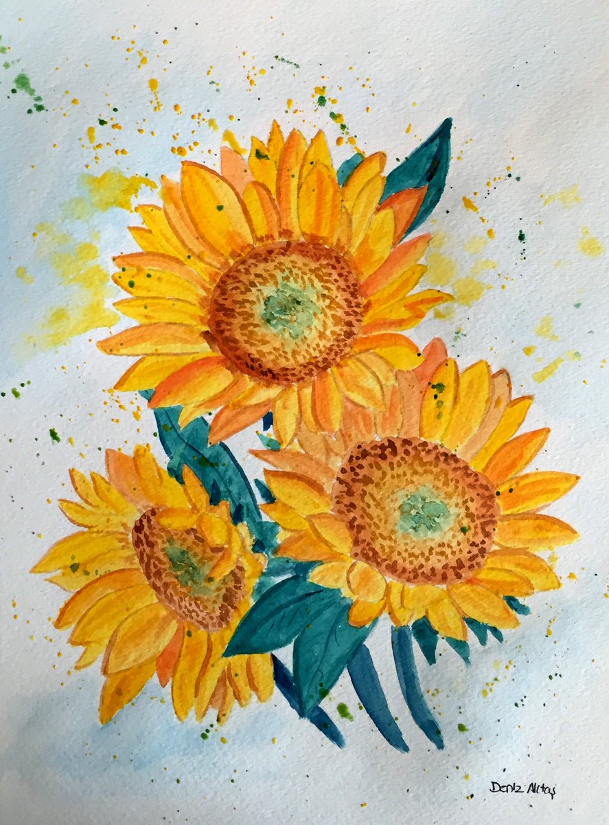 WssOil's tweet photo. Summer Sun, 2016, Watercolors, 9x12in
https://t.co/pM6p9YIVnQ
#art #flowers #finearturkey https://t.co/tkTt4kkn2C