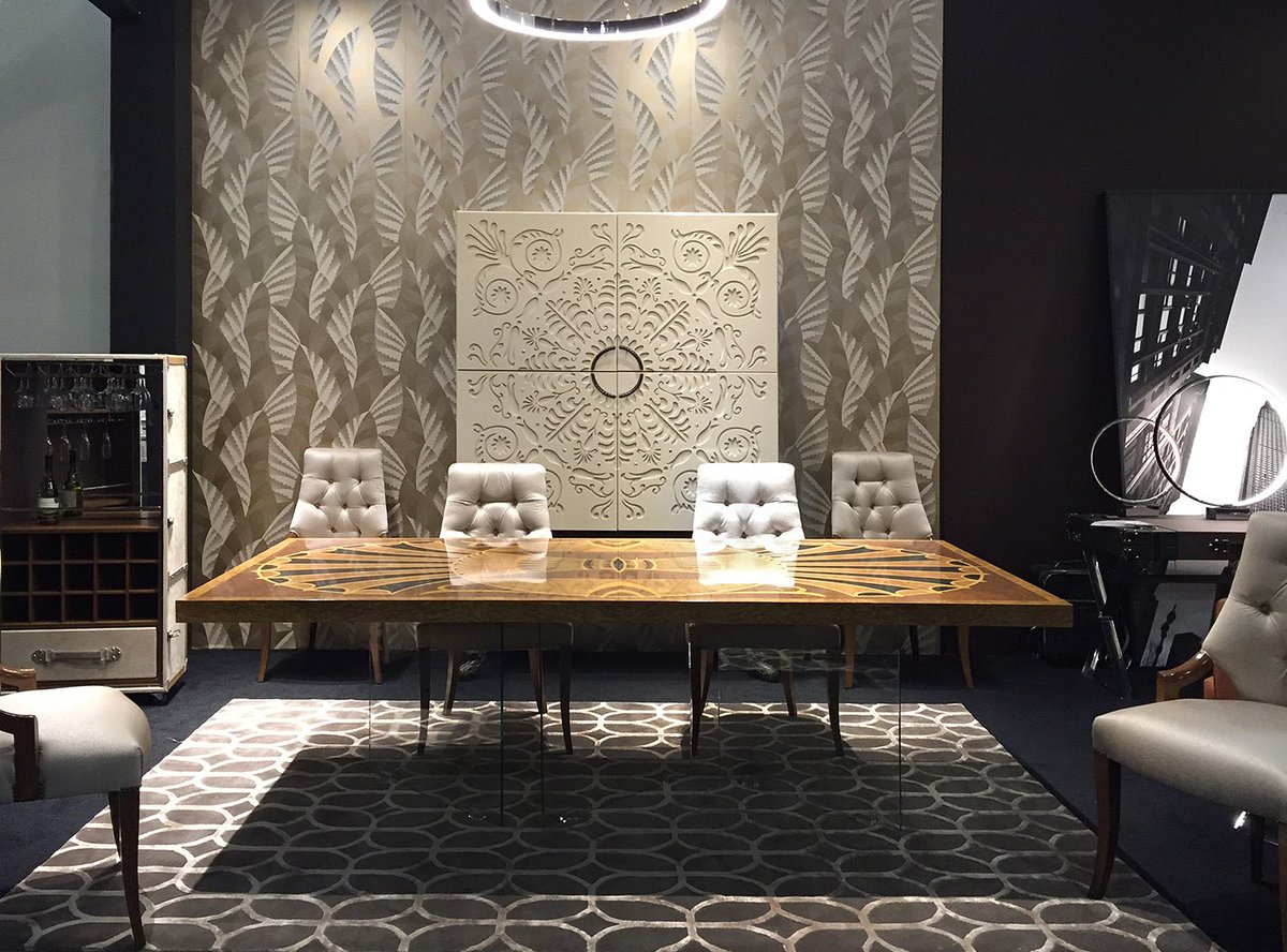Furniture_Spain's tweet photo. [#SpainFurniture at #MOAMERICAS #Miami] Find the unique designs of COLECCION ALEXANDRA: https://t.co/oaPpU1VjoC https://t.co/DaKcBEiJO1