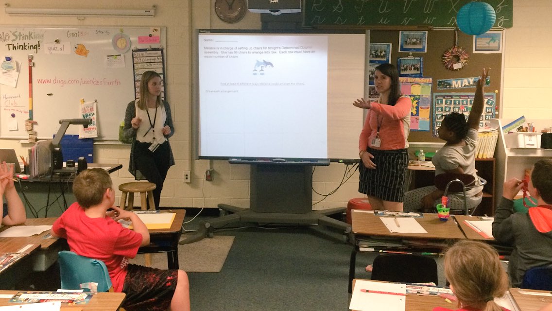 JEwingTeach's tweet photo. Great intern experience with this gal @msjuliacook!  Sad to see her leave tomorrow! #PDSschool @SalisburyU https://t.co/956G5jbipx