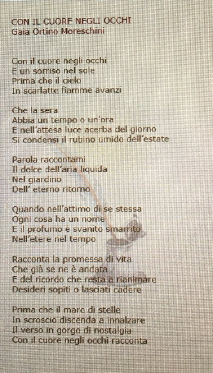 isidemoni's tweet photo. Prima che il cielo in scarlatte fiamme avanzi
#complementiAmo @Elisagn73 @silvana_spusch @672Cilia @MaurilioVitto https://t.co/WOzOxCFY9T