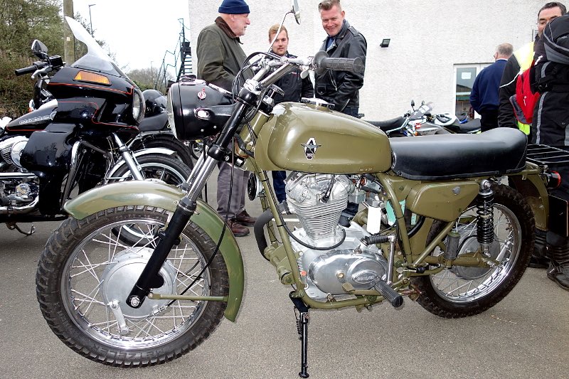 Nice turnout at the <a href="/LeadburnInn/">The Leadburn Inn</a> last night for classic night. Some tasty bikes.