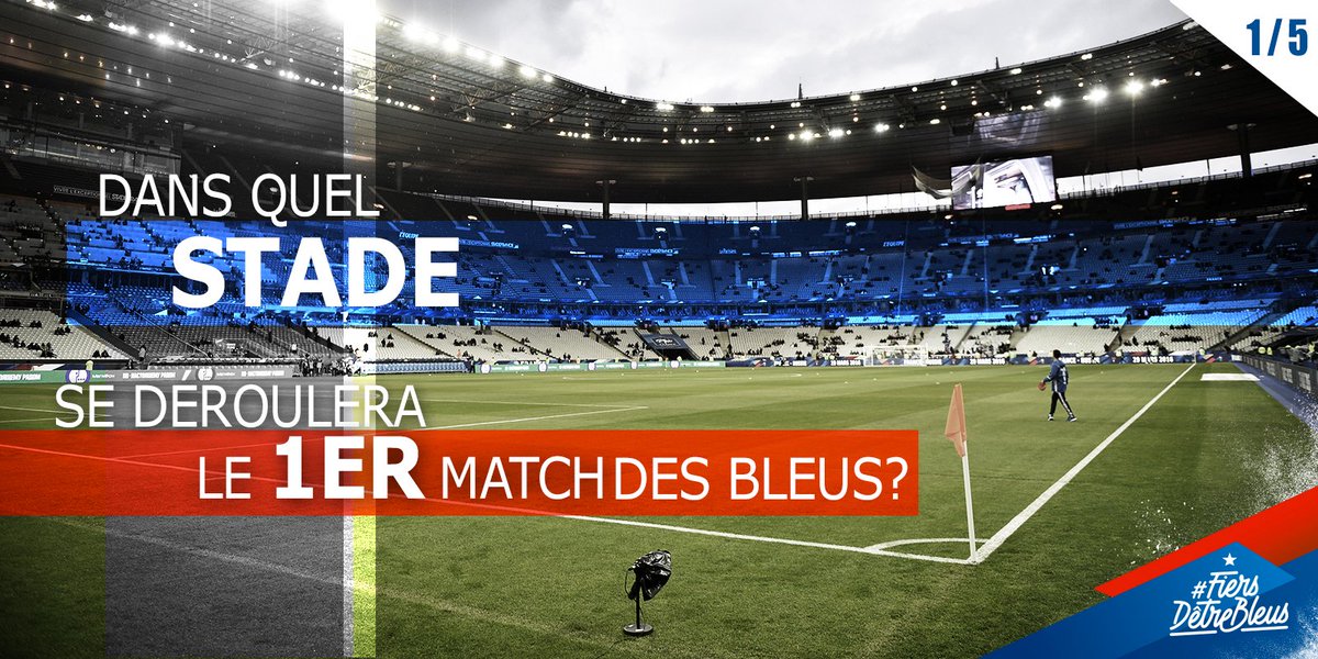equipedefrance's tweet photo. @Bapt_lmt #QuizzBleu La bonne réponse sera le hashtag du nom du stade. Attention aux espaces Ex: #LaBeaujoire https://t.co/CskipnoqKs