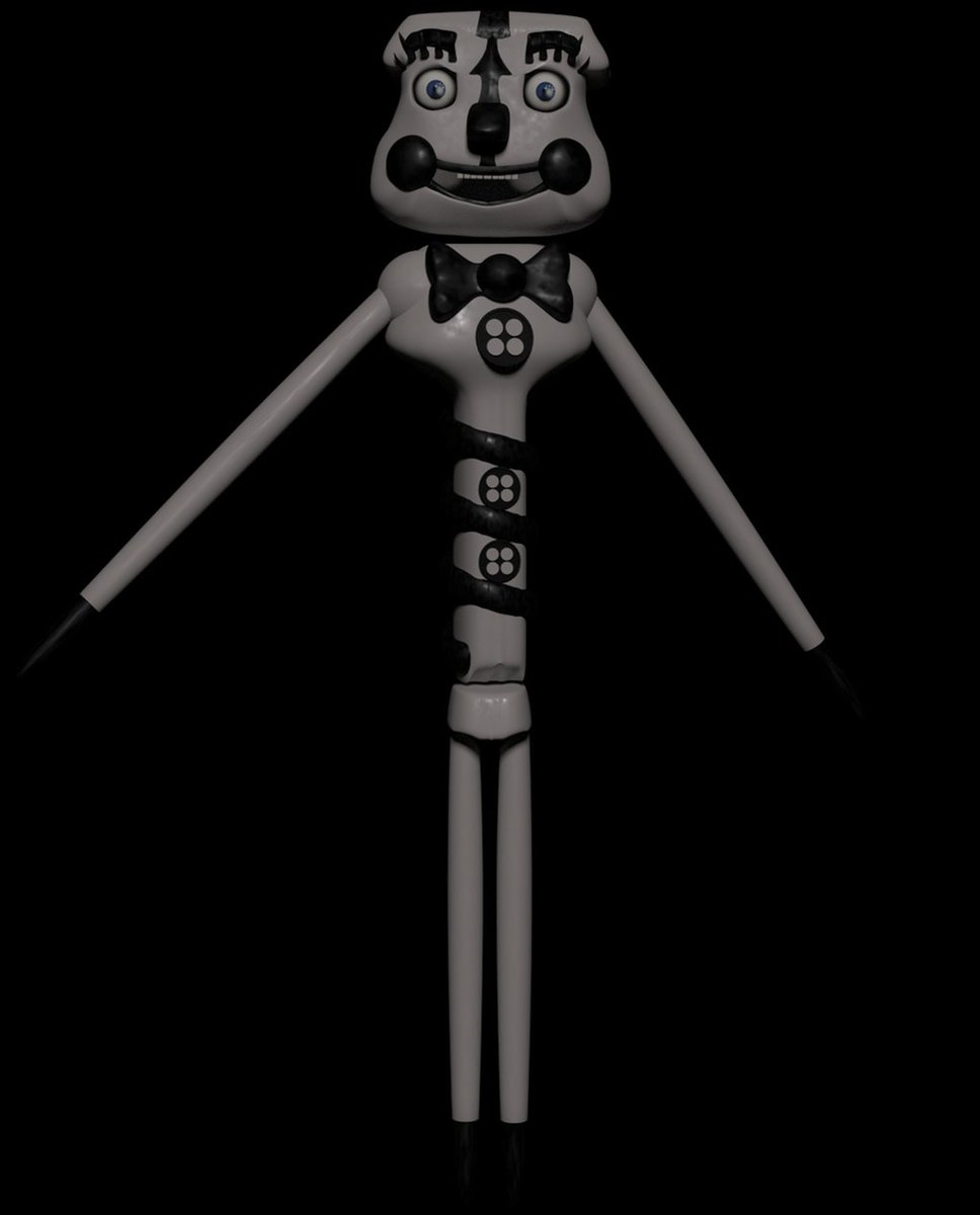 sabio creo que este puede ser un nuevo animatrónico de sister location ,el que sale en la portada del titulo