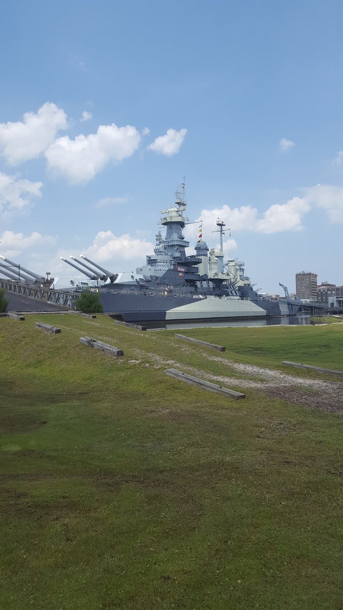 My happy place, USS North Carolina, currently serving as a museum ship.