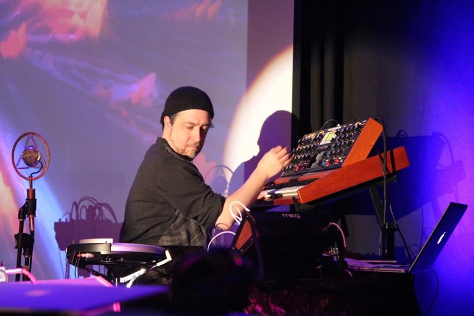 RecordingMag's tweet photo. REC Editor Mike Metlay @MrSpiral and Technical Editor Paul Vnuk Jr @PVnukJr playing Asheville Electro-Music Fest! https://t.co/T3mqeLXSXc
