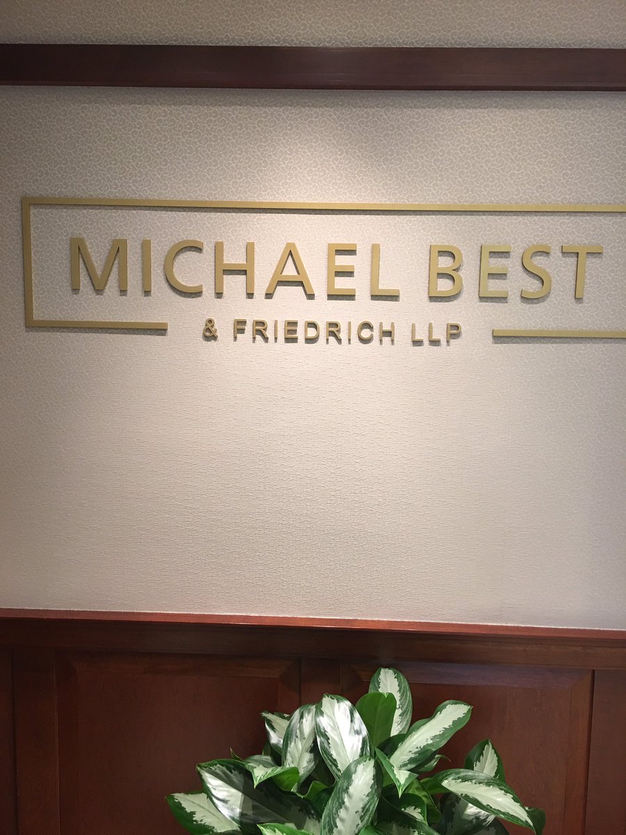 MPLFoundation's tweet photo. Thanks Michael Best & Friedrich LLP for allowing us to use your office space for our #ExLibris2016 committee mtg. https://t.co/vTNLvDVCId
