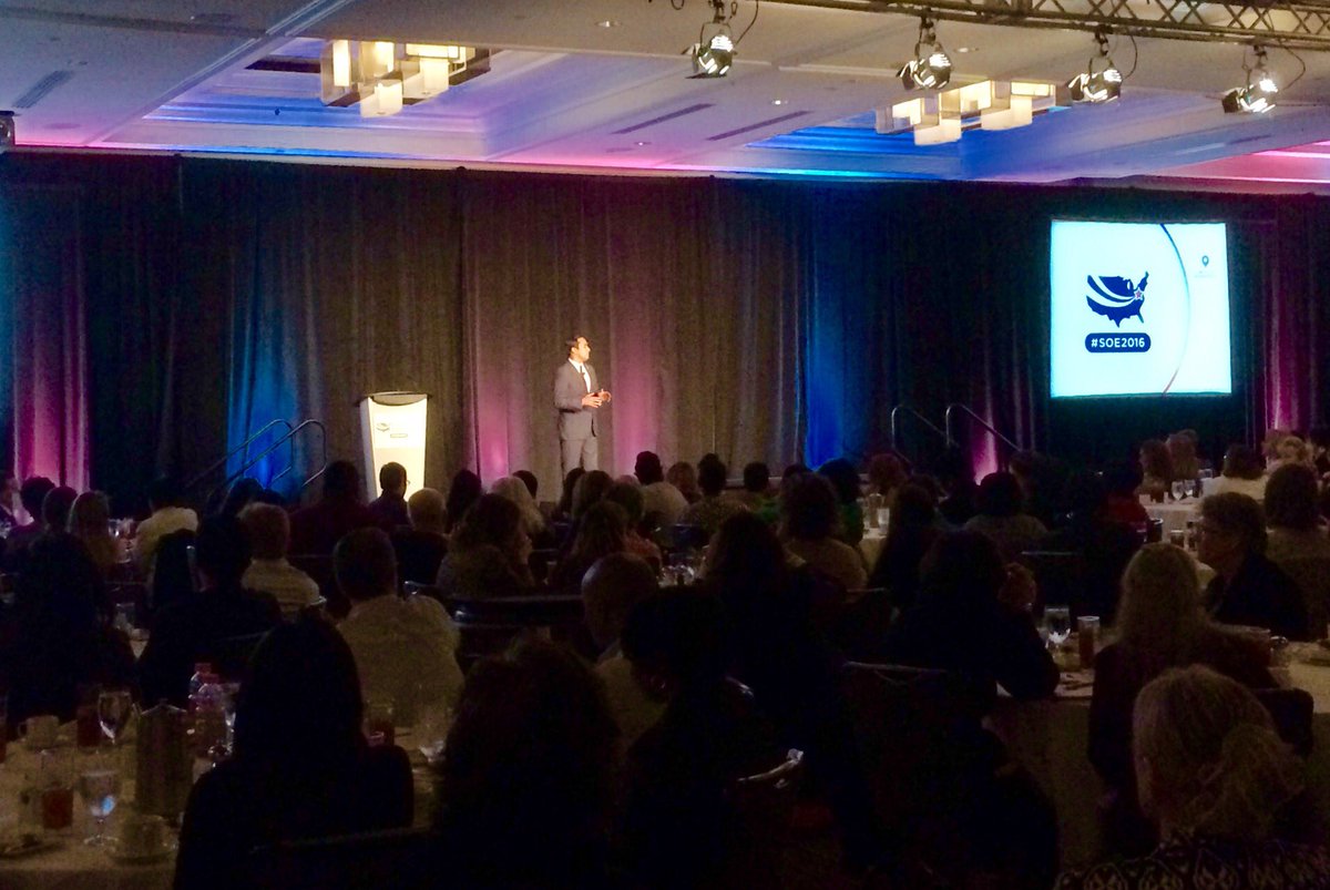 JoaquinCastrotx's tweet photo. Thank you to everyone at @EnrollAmerica #SOE2016 whose work is saving lives and expanding opportunity in our nation. https://t.co/mDjqxqaEqn