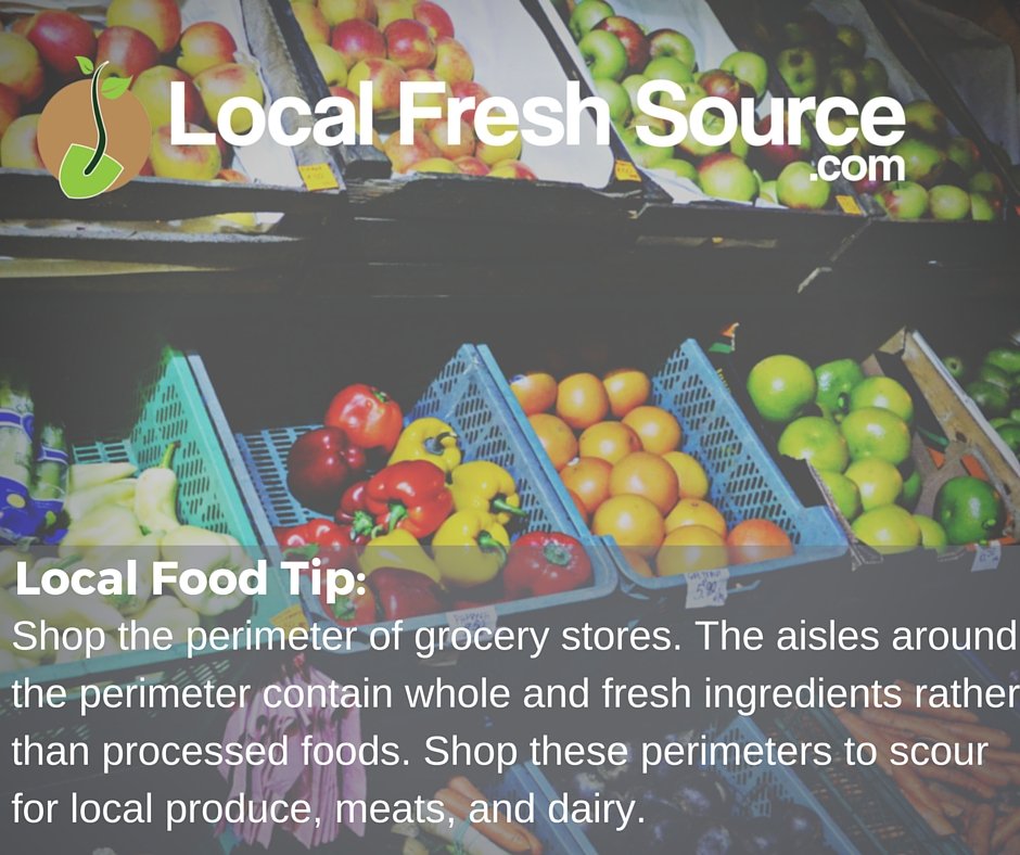 LFSource's tweet image. LFS Tip: Shop the perimeter 
#findlocal #localfreshsource #lfstip #eatlocal #localfood #locavore #buylocal