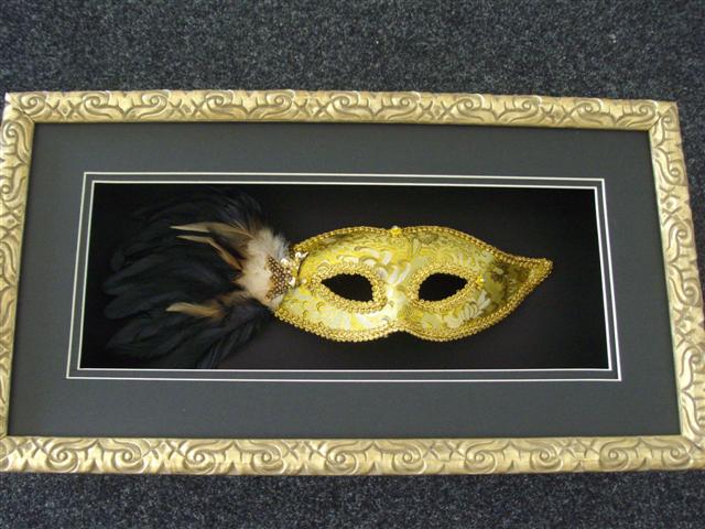 NewhouseRoad's tweet photo. #Interesting item we have framed. A face mask. https://t.co/TrqwUvrRsf #framing https://t.co/n0Ne8wkplN