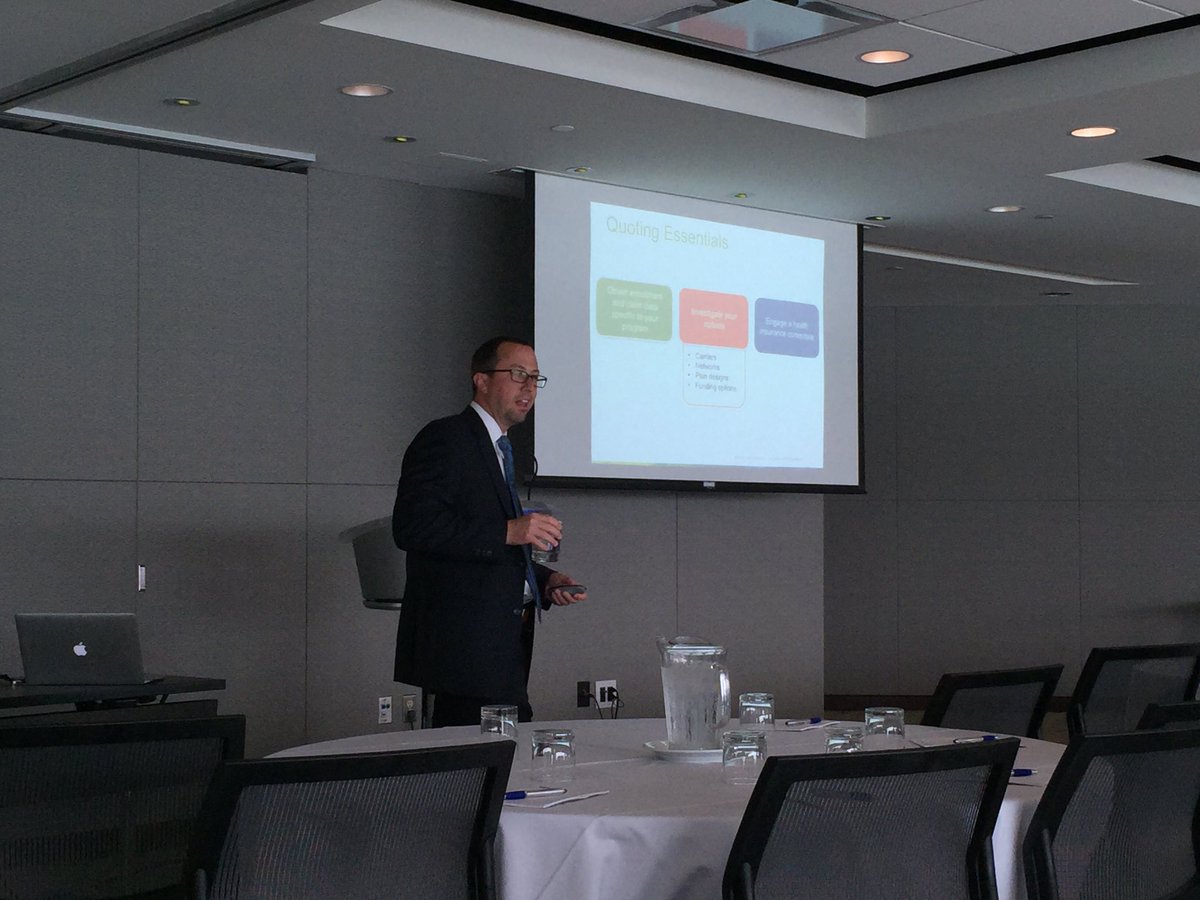 Miller Johnson Education Law On Twitter Chadd Hodkinson From Aj Gallagher Talking About Benefits In The New World Inthed