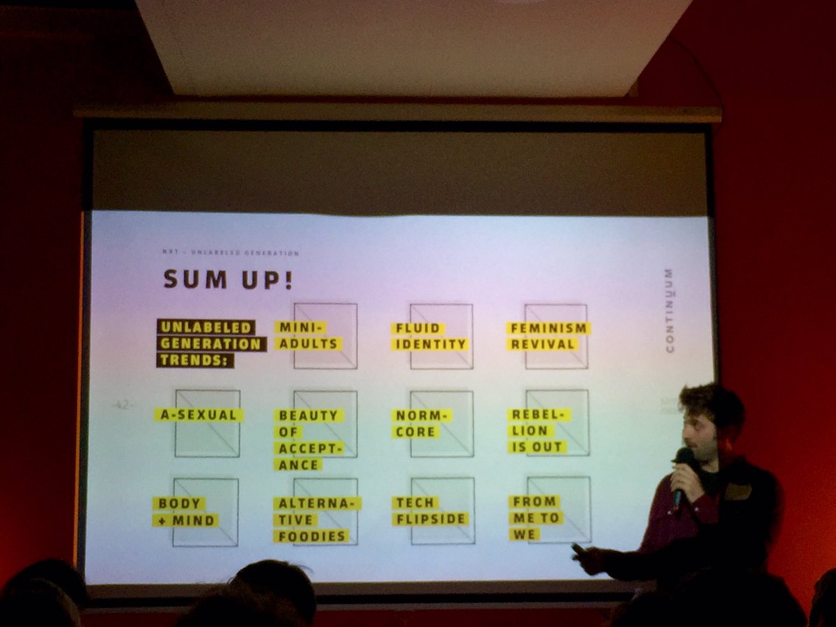 NatDeGregorio's tweet photo. Key words about #GenZ #NXTTalks @_Continuum https://t.co/94j1j0AsOA