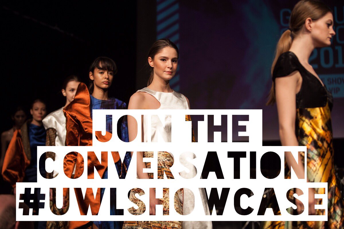 UniWestLondon's tweet photo. Tell us what you think of the @UWL_LSFMD fashion show @UWLShowcase and join the conversation using #UWLShowcase https://t.co/aAN1PXyf2h