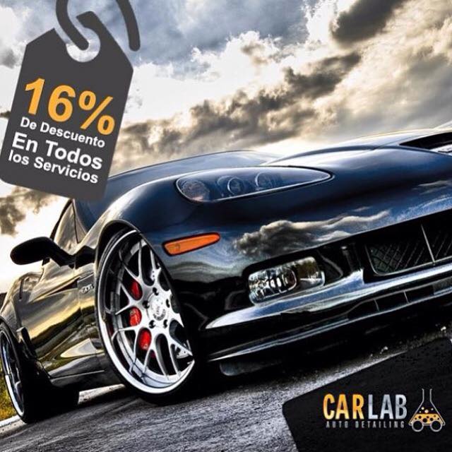 ¡Jueves de descuentos en #CarLab! #AutoDetailing #AmorPorTuVehiculo #Carwash