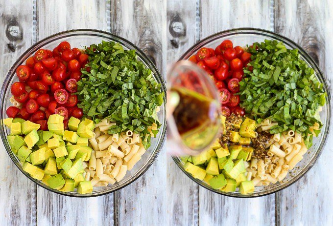 findingvegan's tweet photo. Creative pasta idea!.. #Vegan Avocado Caprese Pasta Salad https://t.co/eVbybzdRgQ by @emilieeats #glutenfree https://t.co/VyVg6Ad3kG