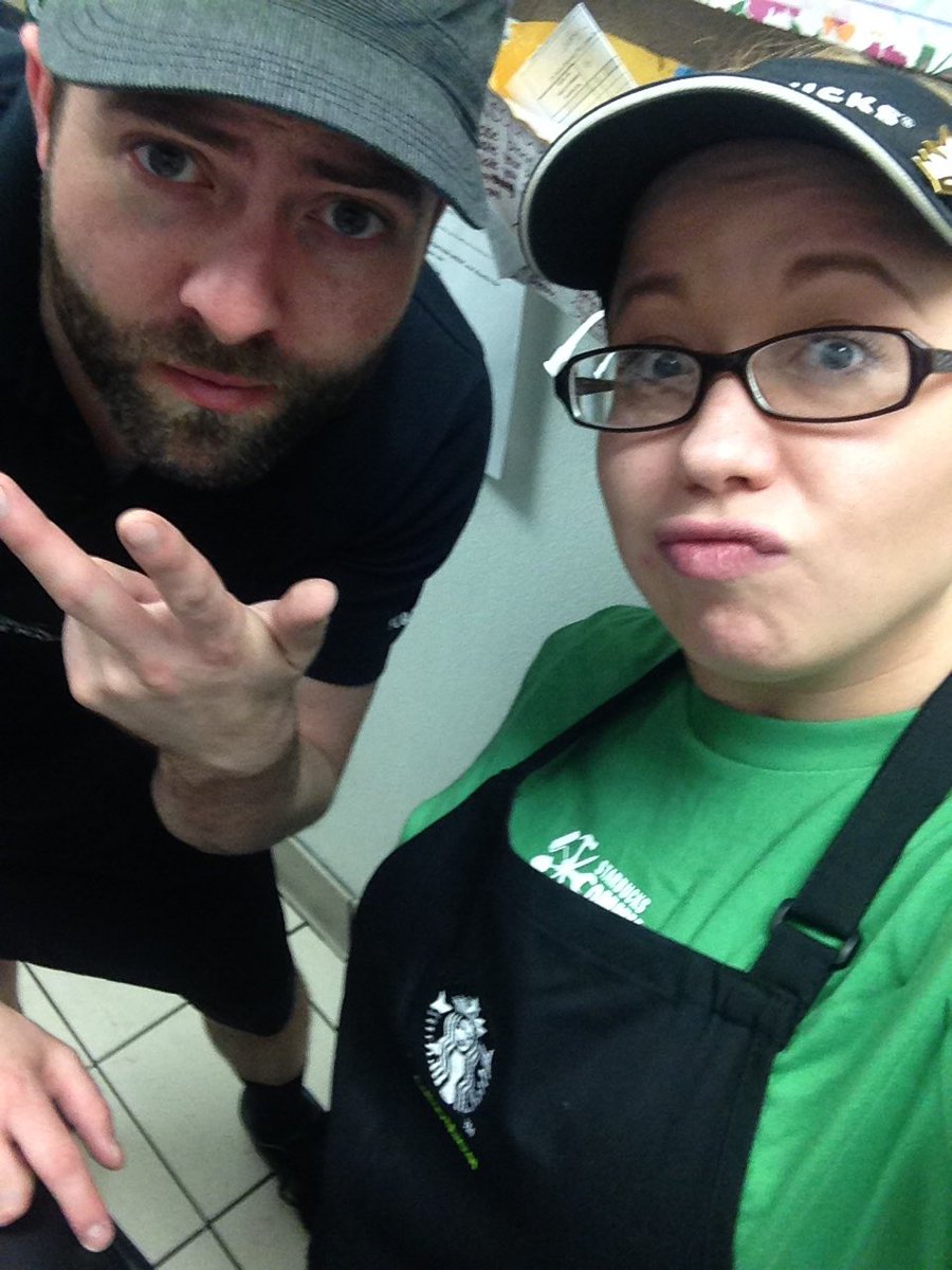 Camp Hill coffee masters ready to rock out happy hour!! #excellencein86 <a href="/EricLongSBUX/">Eric Long</a>