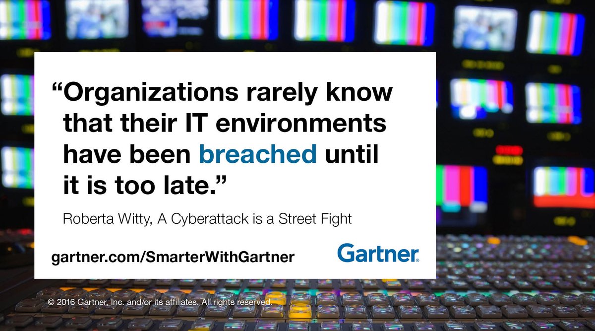 Gartner_inc's tweet photo. Gartner: @RJWitty4Gartner explains how to prepare for &amp; respond to a cyberattack https://t.co/Yx26D926fM #GartnerSEC https://t.co/3rLUeZOEjx