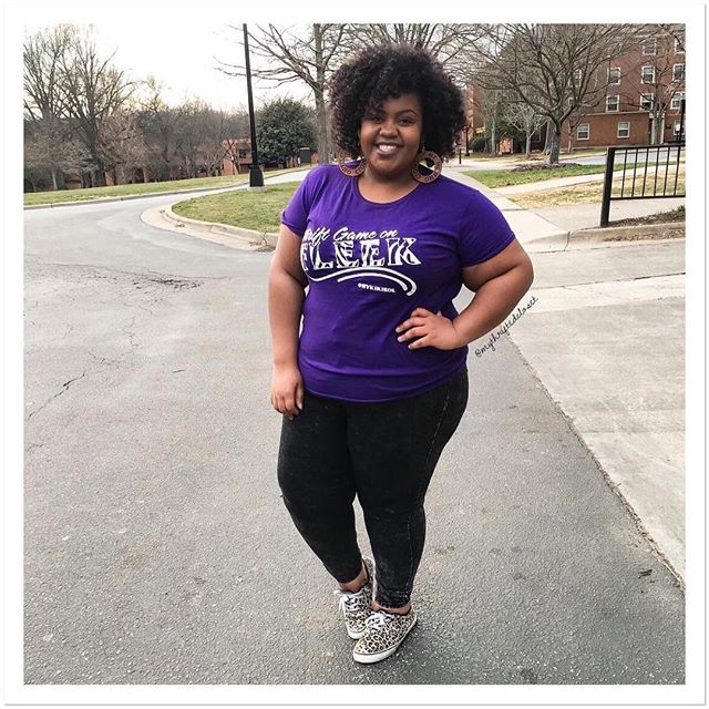byKikiSol's tweet image. #tbt #Bloggerbae and soon-2-be grad @thriftedcloset looked uber cute in our &apos;Thrift Game On Fleek&apos; tee! WERK, boo!