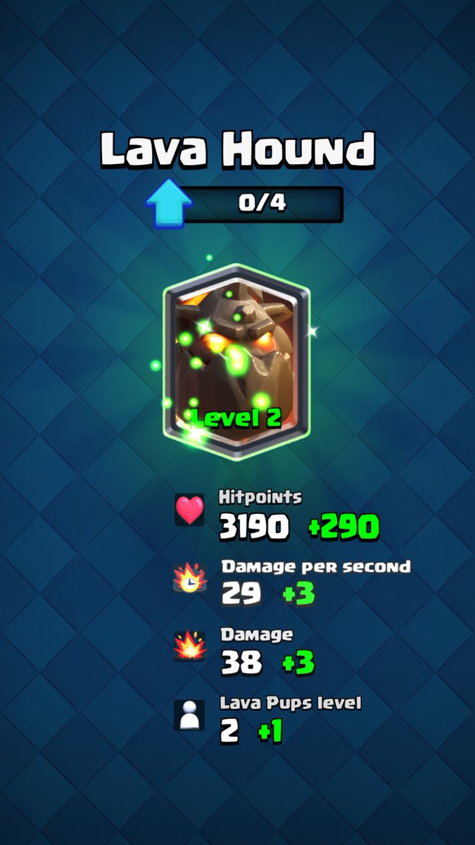 RiggRaffgaming's tweet photo. Legendary level 2!? #ClashRoyale #lavahound https://t.co/IB52taS21T